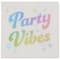 12 Packs: 20 ct. (240 total) Party Vibes Lunch Napkins by Celebrate It™